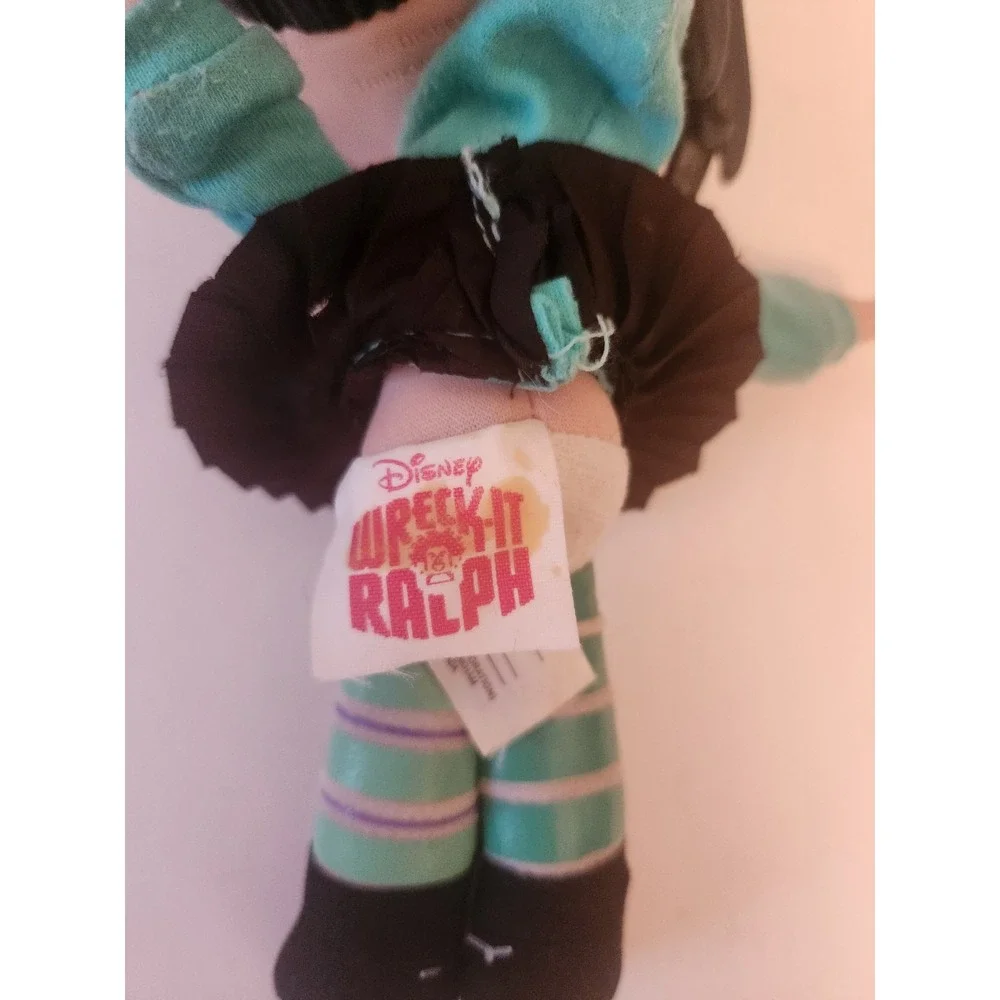 Rare Disney Wreck It Ralph Plush Buddies Doll Vanellope Von Schweetz Thinkway 12